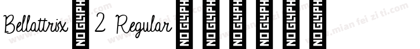 Bellattrix_2 Regular字体转换